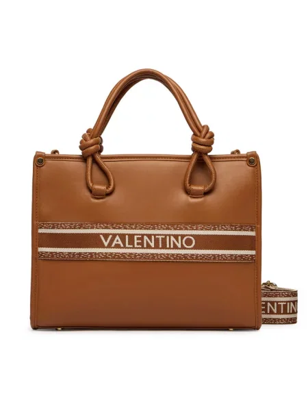 Torebka crossbody Valentino By Mario Valentino skórzana brązowa