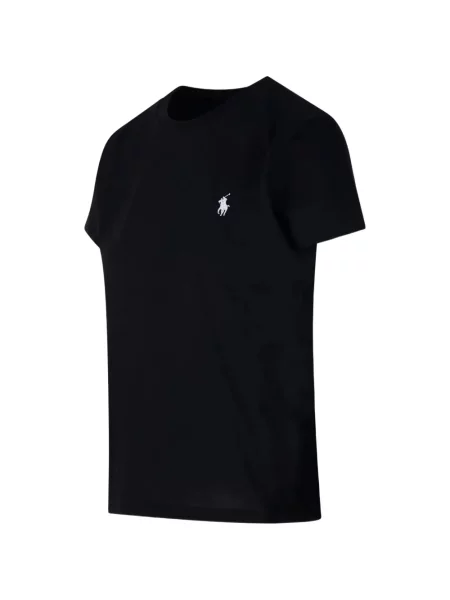 Λινό ριγέ polo Polo Ralph Lauren με κέντημα πράσινο