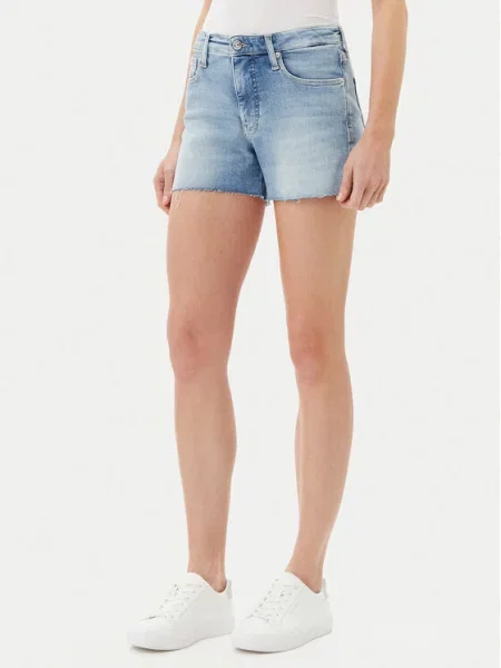 Calvin Klein Jeans Szorty jeansowe niebieski
