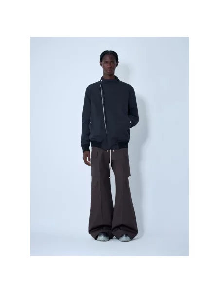 Spodnie cargo Rick Owens brązowe