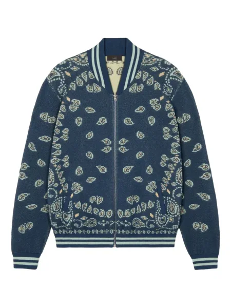 Geacă bomber Alanui din jacard albastru