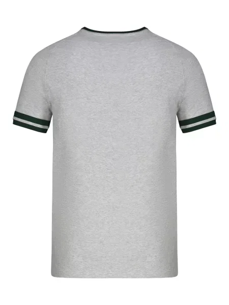 SikSilk Tričko Tournament svetlosivá čierna
