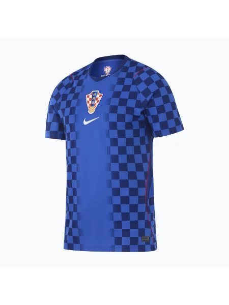 Tricou de fotbal pentru bărbați Nike Dri-Fit Croatia Stadium Away deep royal blue/hyper royal albastru