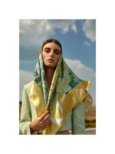 Платок Estro желтый