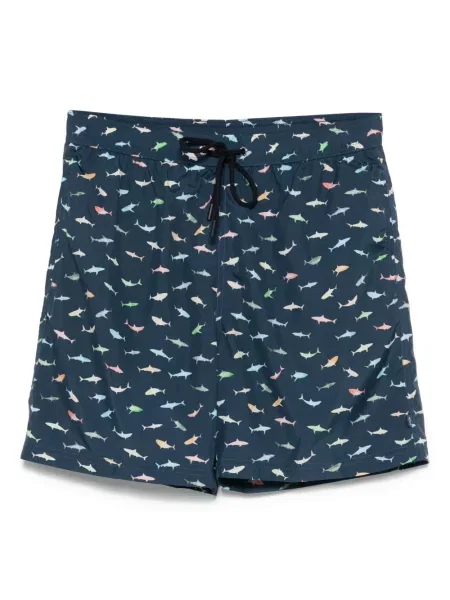 Kąpielówki Paul & Shark niebieskie