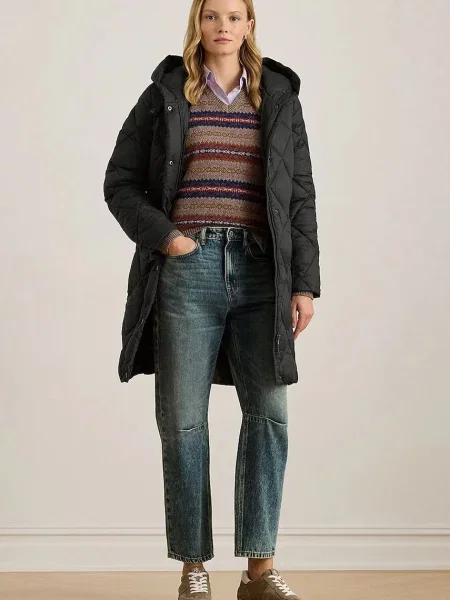 Lauren Ralph Lauren kurtka przejściowa czarny