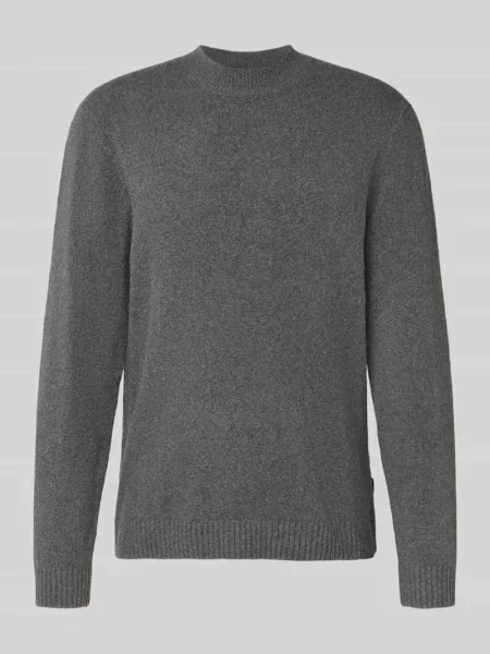 Sweter dzianinowy z kołnierzykiem polo model MAVERICK' Jack & Jones Premium