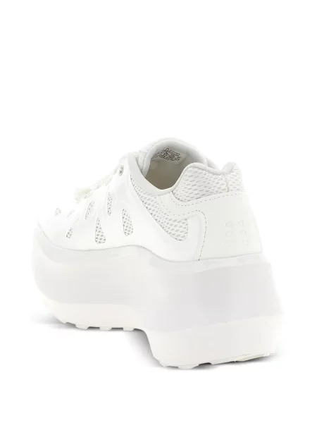 Sneakerși Comme Des Garçons cu platformă alb