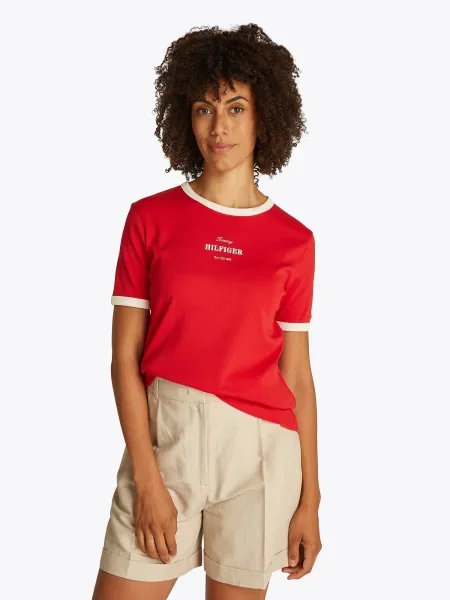 Tommy Hilfiger Tricou Monotype roșu