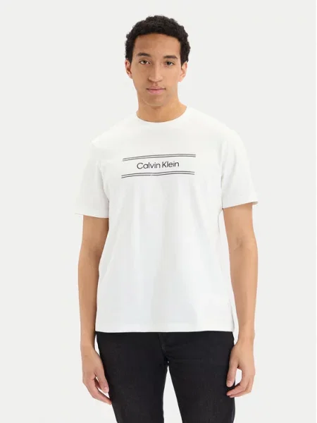 Calvin Klein Majica SS EU bela
