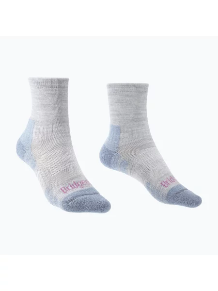 Шкарпетки Bridgedale Hike Lightweight Performance ¾ Crew grey/smoky blue сірі