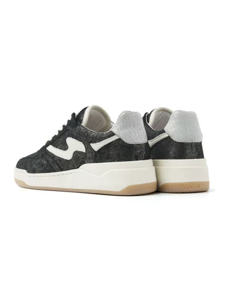 Sneakersy Via Vai zamszowe czarne