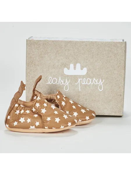 Pantofi copii Easy Peasy maro