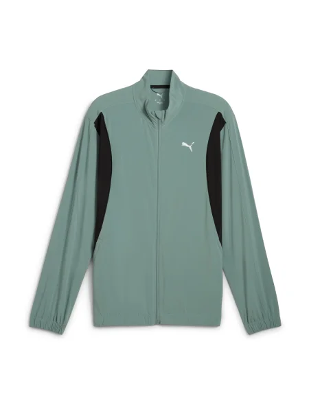 PUMA Geacă sport Velocity verde pastel negru