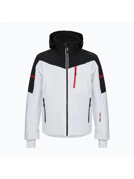 Мъжко ски яке CMP Zip Hood bianco бяло