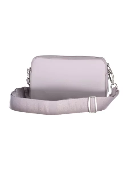 Torebka crossbody Calvin Klein fioletowa
