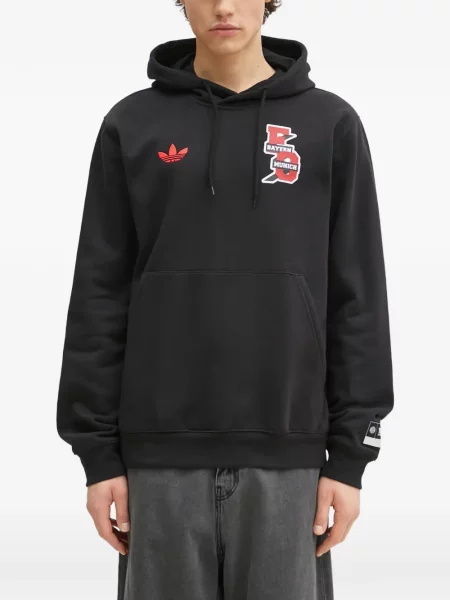 Pantaloni Adidas tricotate cu autograf alergare albastru