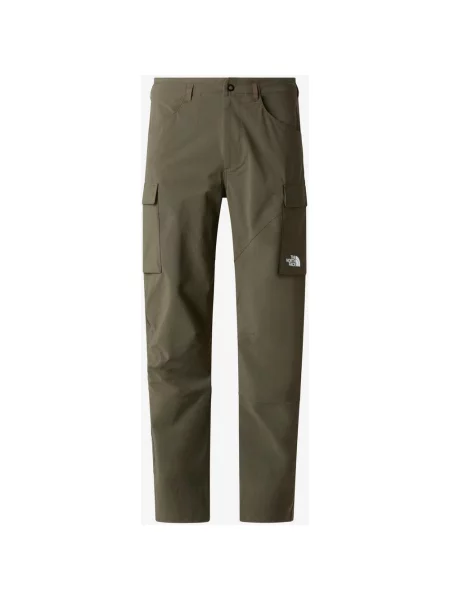 Spodnie The North Face Exploration Cargo Regular brązowe 40 zielone