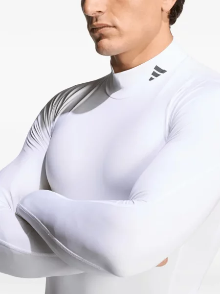 Sală de gimnastică lung tricou Adidas albastru