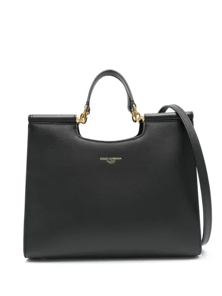 Geantă Dolce & Gabbana Sicily negru