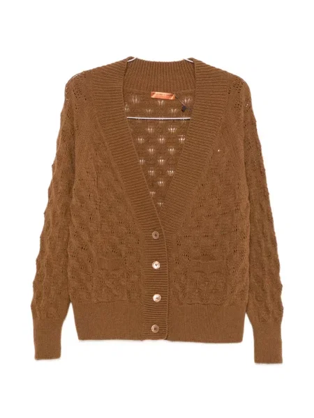 Cardigan Ermanno Scervino tricotate maro