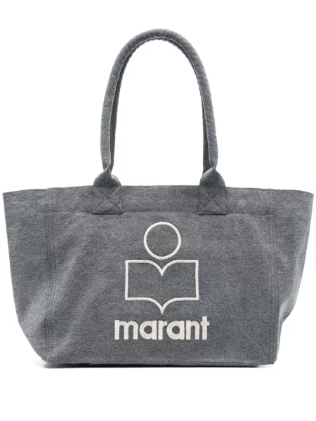 Geantă Isabel Marant gri