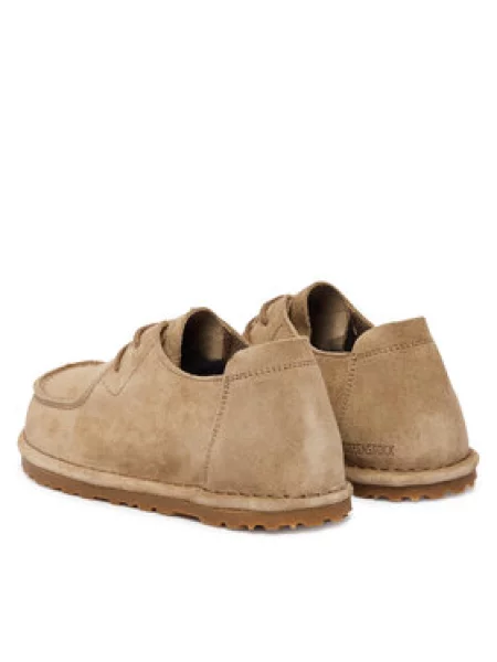Nizki čevlji Birkenstock s čipko bež