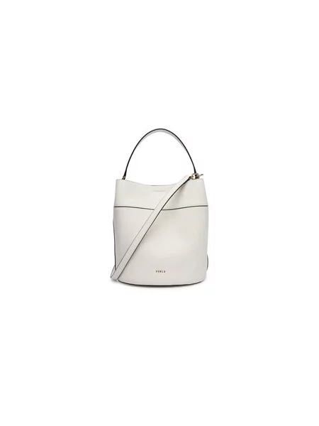 Kabelka Furla Amelia M Bucket CN bílá