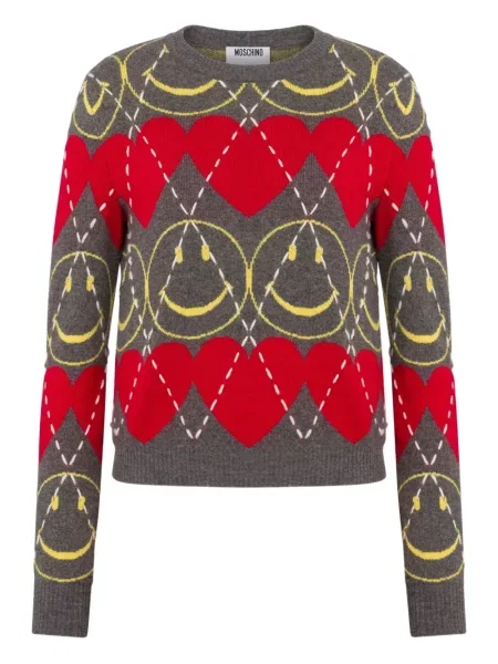 Pulover Moschino gri