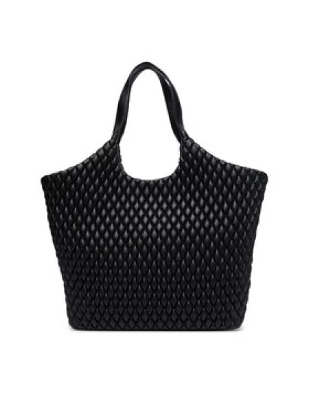 Love Moschino kabelka typu shopper dámska z imitácie kože čierna