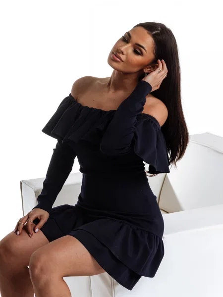 С яка рокля La Diva черно