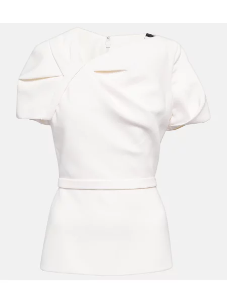 Peplum top Safiyaa bílý