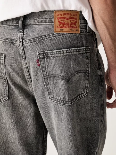 Levi's дънки мъжки LOOSE STRAIGHT сиво