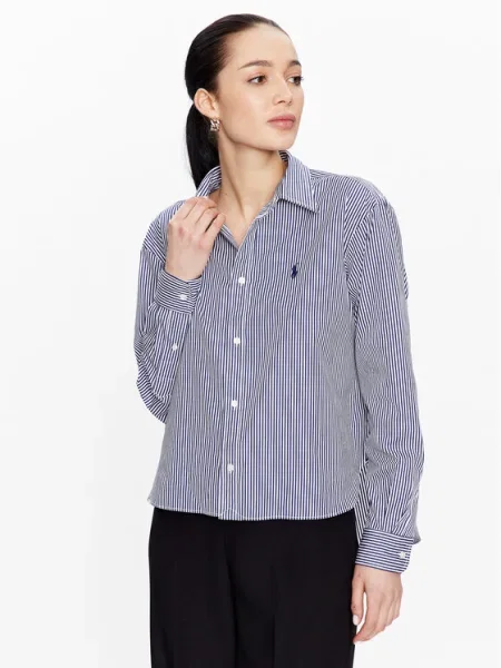 Polo Ralph Lauren Cămașă Bleumarin alb