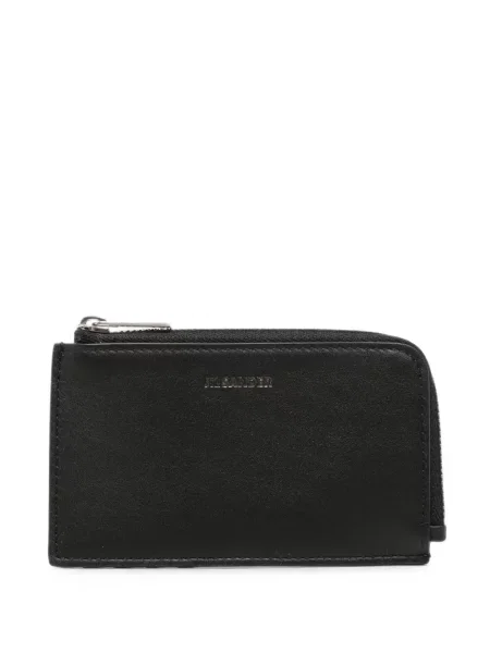 Portofel Jil Sander cu imagine negru
