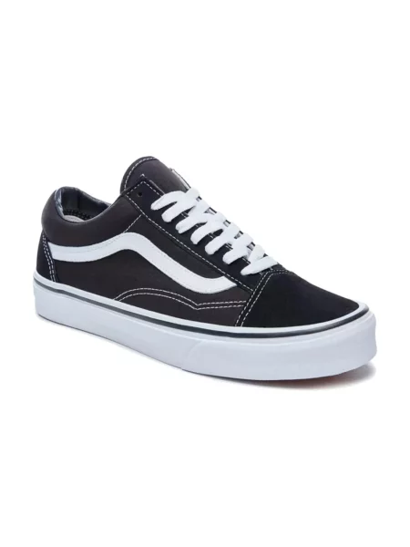 Sneakersy Vans Old Skool skórzane czarne