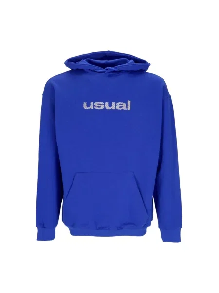 Bluza z kapturem Usual z kapturem niebieska