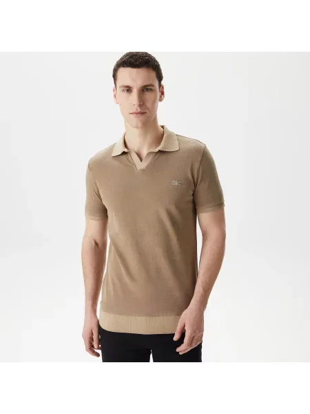 Lacoste Koszulka Polo brązowa