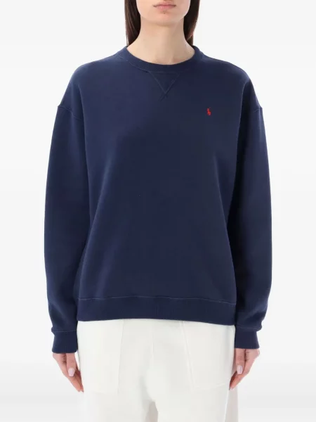 Top Polo Ralph Lauren cu decolteu rotund verde