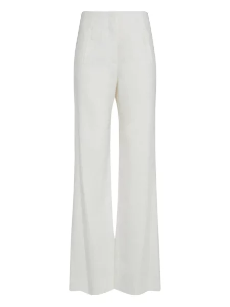 Pantaloni Veronica Beard alb