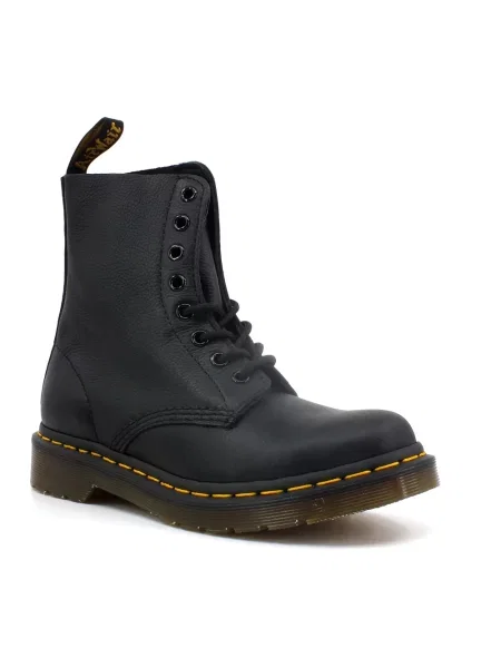 Botki Dr. Martens sznurowane skórzane czarne