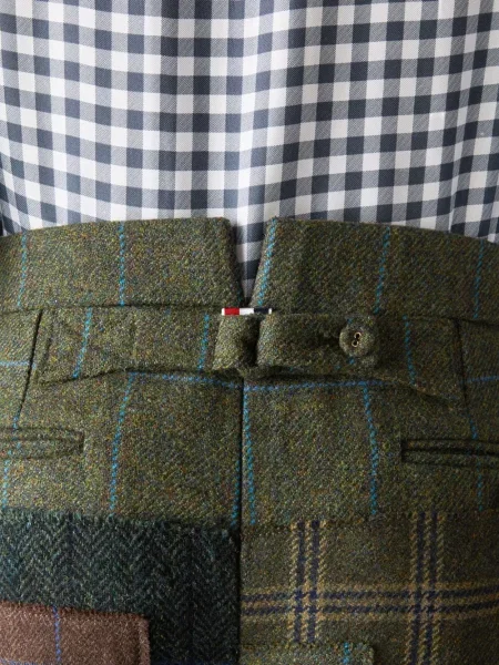 Pantaloni Thom Browne verde