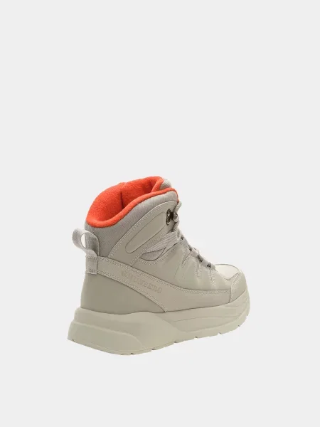 Кожаные сапоги Grunberg бежевые