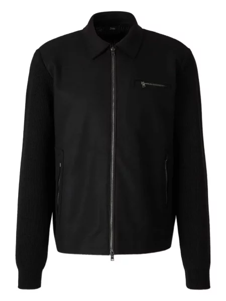 Cardigan Herno din cașmir negru