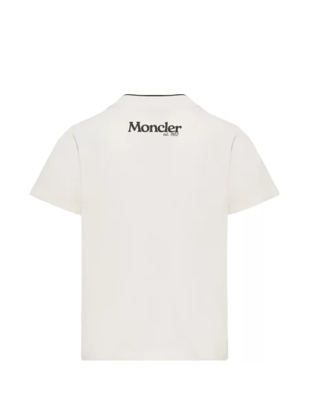 Koszulka dziecięca Moncler Enfant biała