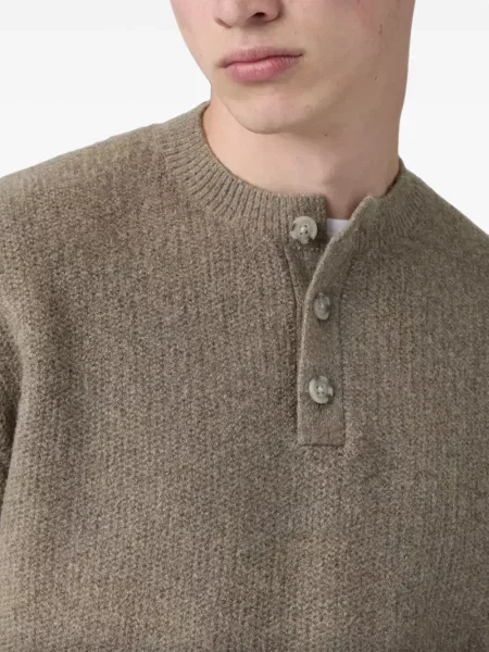 Pulover Levi's® cu guler henley