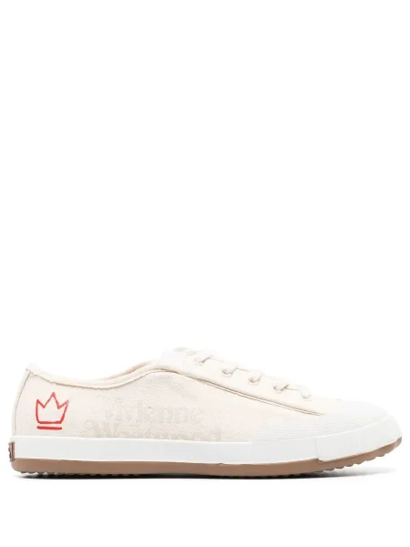 Sneakerși Vivienne Westwood cu imagine bej