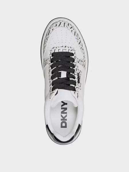 Шкіряні кеди Dkny білі