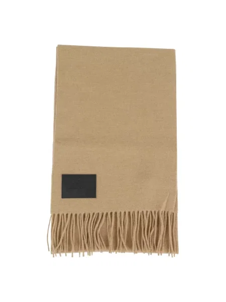 Szal Hogan z frędzli beżowa