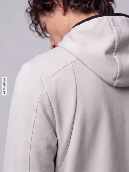 Kurtka treningowa o kroju regular fit z domieszką bawełny model Unstoppable Fleece' Under Armour biała